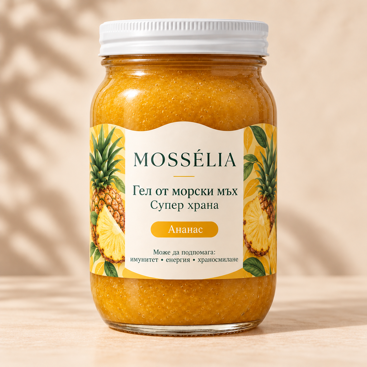 MOSSÉLIA Sea Moss Gel Ананас